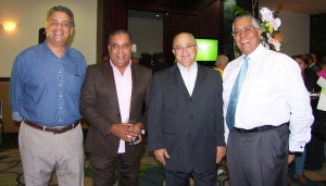 César Hernández, Anthony Marte, Adalberto D'Leó y Amaury Polanco.