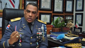 El general de brigada, licenciado Pablo de Jesús Dipré, jefe de la Dirección Regional Cibao Central de la Policía Nacional.